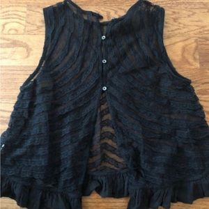 Free People  lace top